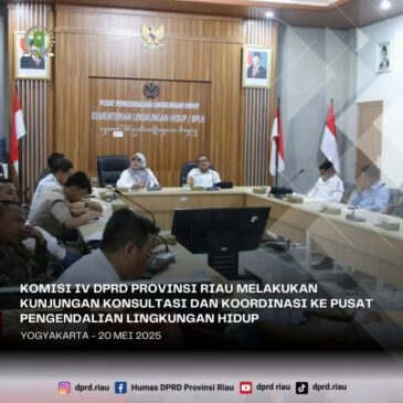 Komisi IV DPRD Provinsi Riau Melaksanakan Kunjungan Konsultasi dan Koordinasi ke Pusat Pengendalian Lingkungan Hidup Jawa
