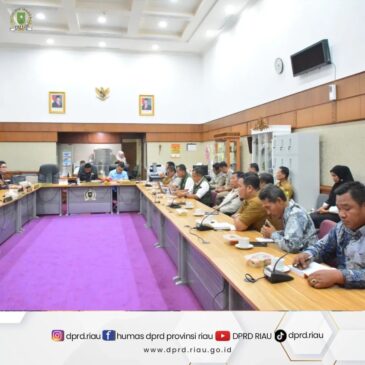 Komisi II DPRD Provinsi Riau Mengadakan Rapat Dengar Pendapat (RDP) bersama Kabupaten Pelalawan Terkait Progres Program TORA