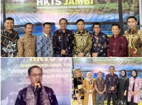Wabup Murison Hadiri Halal Bihalal HKTS Jambi 2025: Perkuat Silaturahmi dan Komitmen Bangun Daerah