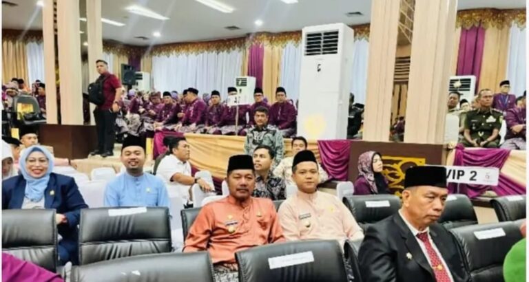 Bupati Kerinci Monadi Hadiri Rapat Paripurna Dalam Rangka HUT Kota Jambi Ke-79 dan Hari Jadi Tanah Pilih Pusako Betuah Ke- 624