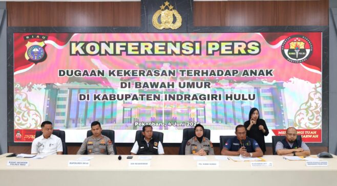 Polda Riau Paparkan Kronologi dan Hasil Autopsi Dugaan Kekerasan Anak di Bawah Umur di Inhu