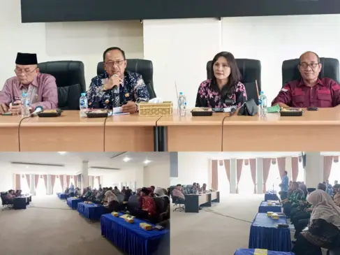 Wabup Murison Hadiri Rakor Percepatan Pendirian Koperasi Merah Putih