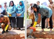 Bupati Tapanuli Tengah Hadiri HUT IBI ke-74 dan Peletakan Batu Pertama Kantor PC IBI