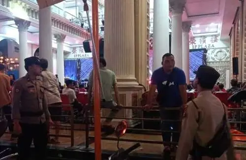 Polsek Bangko Tingkatkan Patroli Keamanan Jelang Ritual Bakar Tongkang