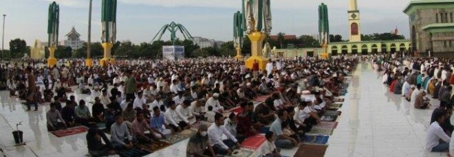 351 Titik Shalat Ied Idul Adha di Pekanbaru, Masjid Raya An Nur Jadi Lokasi Utama