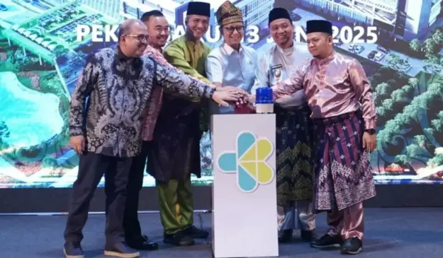 Menkes RI Lakukan Ground Breaking RS UPT Vertikal Riau