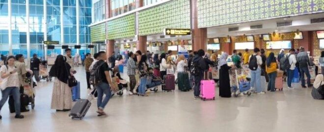 Bandara SSK II Pekanbaru Catat Lonjakan Penumpang Internasional Selama Libur Panjang