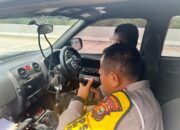 Dirlantas Polda Riau Gunakan Speed Gun, 15 Pengendara Terjaring Pelanggaran Batas Kecepatan di Tol