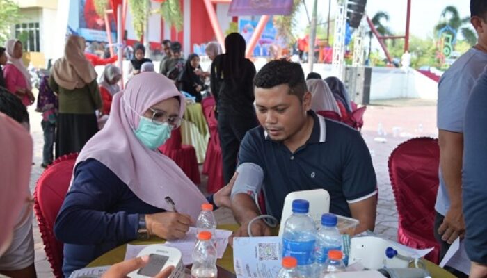 Ajak Warga Peduli Kesehatan, Pemkab Bengkalis Gelar Cek Kesehatan Gratis di Momen Hari Jadi ke-513