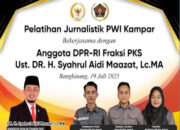 Tingkatkan SDM Jurnalistik, PWI Kampar Kolaborasi dengan Syahrul Aidi Maazat