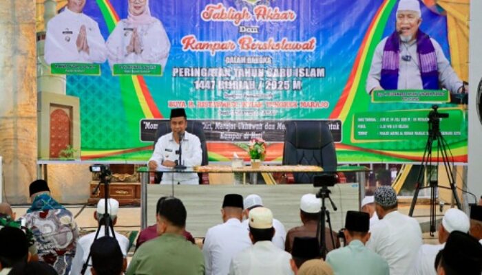 Bupati Kampar Ajak Refleksi Diri dalam Tabligh Akbar Peringatan Tahun Baru Islam 1447 H
