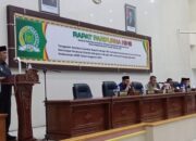 Bupati Inhil Sampaikan Jawaban Pandangan Fraksi Terkait Ranperda APBD 2024