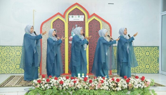Enam Regu Barzanji Putra/Putri Adu Talenta di Final MTQ Riau ke-43 di Bengkalis