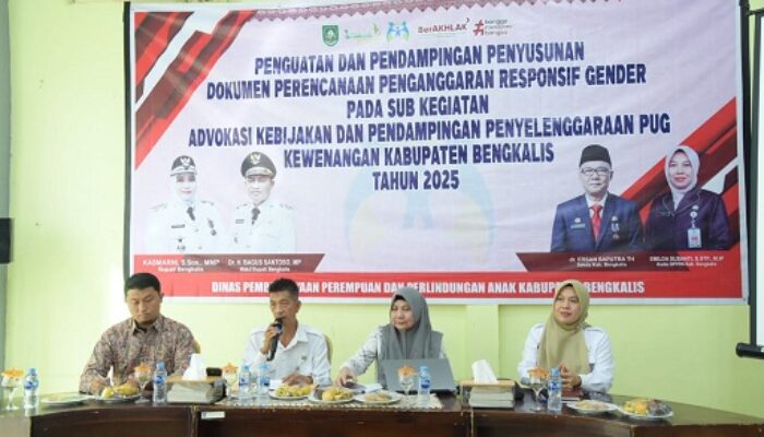 Pemkab Bengkalis Gelar Pelatihan Penyusunan Anggaran Responsif Gender