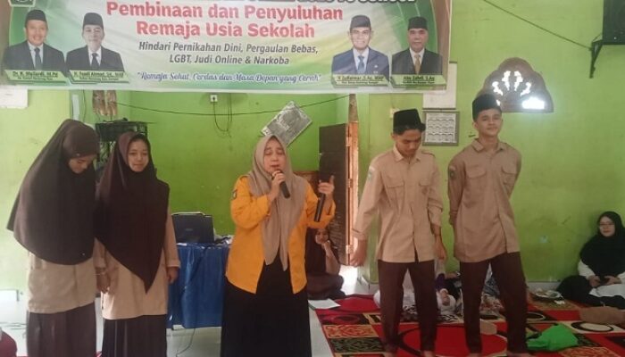 Forum Puspa Madani dan Kemenag Kampar Gelar Penyuluhan Anti-Bullying dan Bahaya Perilaku Negatif di Pesantren