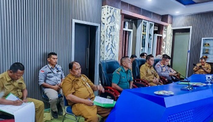 Bupati Kampar Ikuti Rakor Pengendalian Inflasi dan Program 3 Juta Rumah Secara Virtual