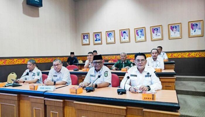 Riau Perkuat Regulasi Digital: Kominfo Bengkalis Ikut Rakor Pembahasan UU PDP dan UU ITE