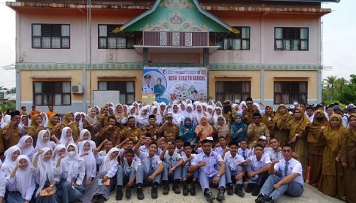 Tingkatkan Pola Hidup Sehat, Pemkab Inhil Luncurkan Program B2SA Goes to School
