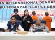 Momen Hari Bhayangkara ke-79, Polda Riau Gagalkan Penyelundupan 14,87 Kg Sabu ke Padang