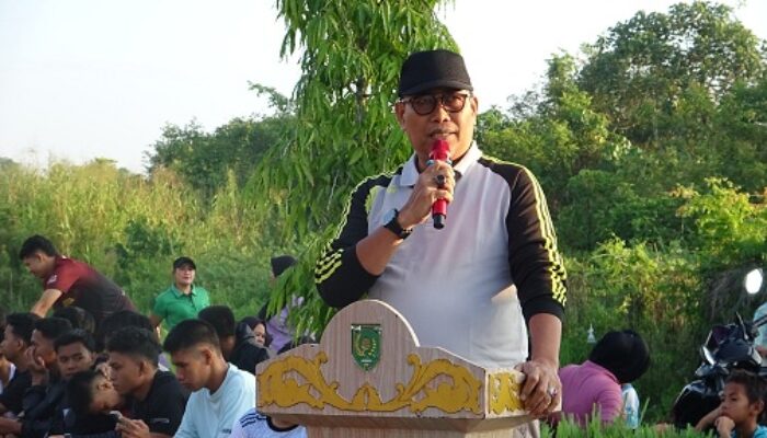 Sekda Inhil Buka Tempuling Fun Run 2025, Sampaikan Pesan Bupati