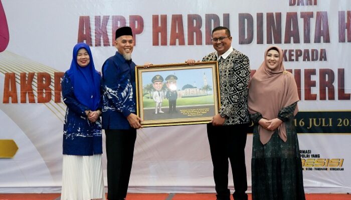 Wali Kota Dumai Sambut Kapolres Baru, AKBP Angga Febrian Herlambang Gantikan AKBP Hardi Dinata