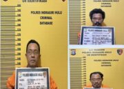 Kasus Karhutla Kawasan HPT, Polres Inhu Tangkap Kades Alim Cs