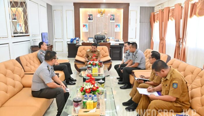 Wali Kota Sibolga Terima Audiensi Kalapas Kelas IIA Sibolga