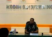 Dandim 0417/Kerinci Letkol Inf Eko Budiarto Terima Laporan Penyelesaian Pendidikan SPPI