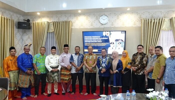 Perkuat Kerja Sama Daerah, Bupati Inhil Herman Sambut Kunjungan Bupati Tanah Datar