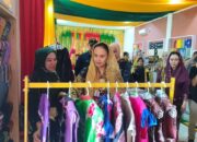 Kunjungi Sentra Ekraf LAMR, Istri Kapolri Apresiasi dan Borong Produk Khas Riau