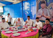 Bupati Kasmarni Hadiri Halal Bihalal Pemcam Mandau