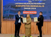 Bupati Bengkalis Terima Opini WTP ke-12 dari BPK RI