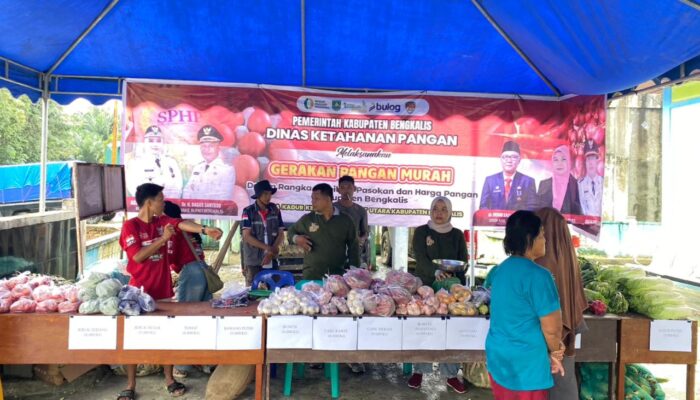 Pemkab Bengkalis Adakan Gerakan Pangan Murah di Rupat Utara, Wujud Komitmen Lawan Inflasi