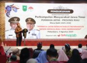 Gubernur Abdul Wahid Kenakan Blangkon, Pimpin Pelantikan PERMASA Jatim