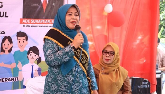 PKK Meranti Gelar Gerakan Posyandu Aktif, Ajak Warga Cegah Stunting
