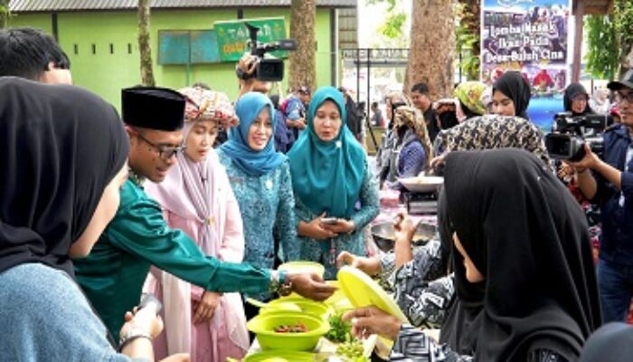 Promosikan Kuliner Khas, Desa Buluh Cina Gelar Lomba Memasak Ikan Patin dan Dorong Gerakan Gemar Makan Ikan