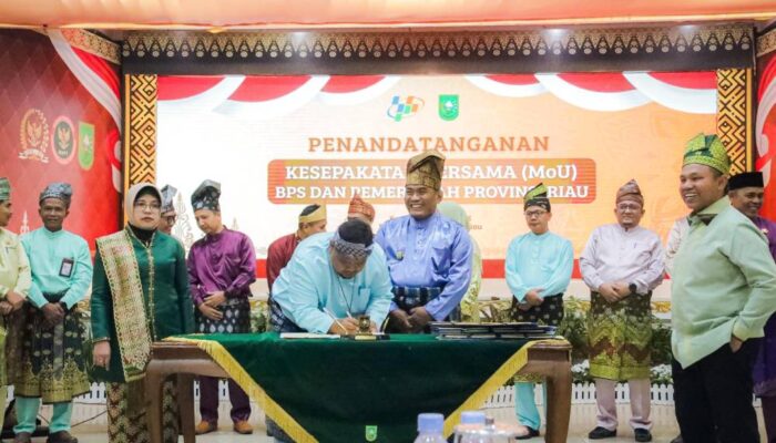 BPS Gandeng 12 Kabupaten/Kota di Riau, Kolaborasi Satu Data Indonesia Siap Wujudkan Pembangunan Terukur