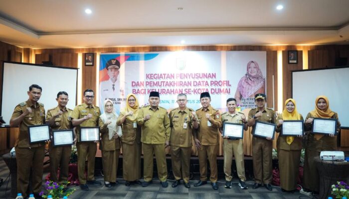 Pemkot Dumai Latih Lurah dan Camat untuk Kelola Data Akurat, Kunci Majukan Daerah