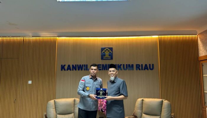 Wali Kota Paisal Sambangi Kanwil Hukum Riau, Ajak Perkuat Sinergi demi Pembangunan dan Layanan Hukum