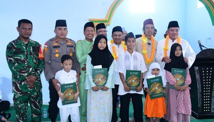 Bagus Santoso Dampingi UAS Resmikan Mushalla Al Awwal di Bengkalis, Berharap Jadi Pusat Pemberdayaan Umat