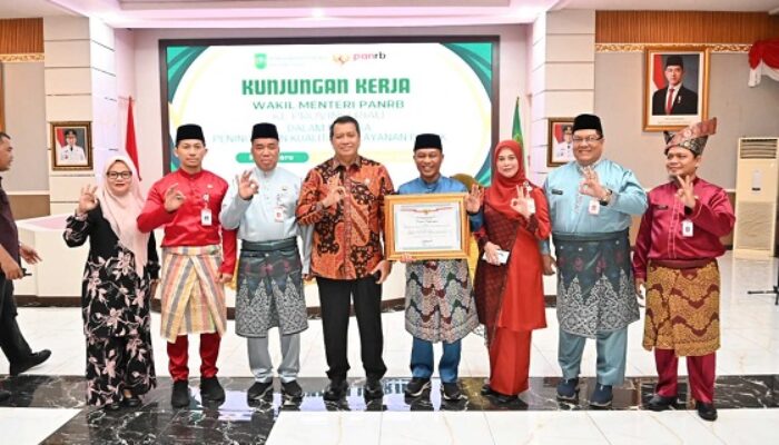 Pelayanan Publik Kabupaten Bengkalis Sabet Tiga Penghargaan dari Kemenpan-RB
