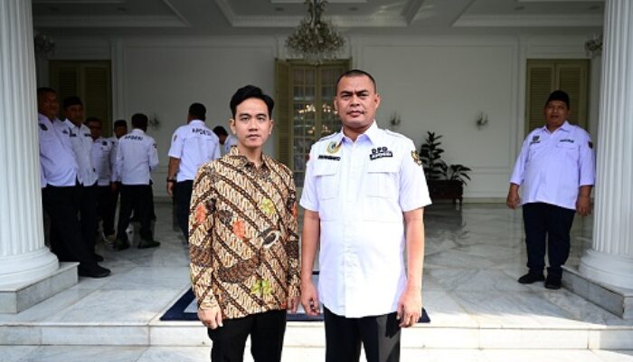 Ketua APDESI Riau Zulfahrianto Temui Wapres Gibran, Sampaikan Aspirasi Pembangunan Desa