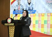 Hadiri Konferensi PGRI Kampar, Wakil Bupati: Peran Guru Profesional Penting Wujudkan Generasi Kampar Cerdas