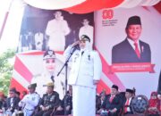 Bupati Kasmarni Pimpin Upacara Detik-Detik Proklamasi Kemerdekaan RI ke 80