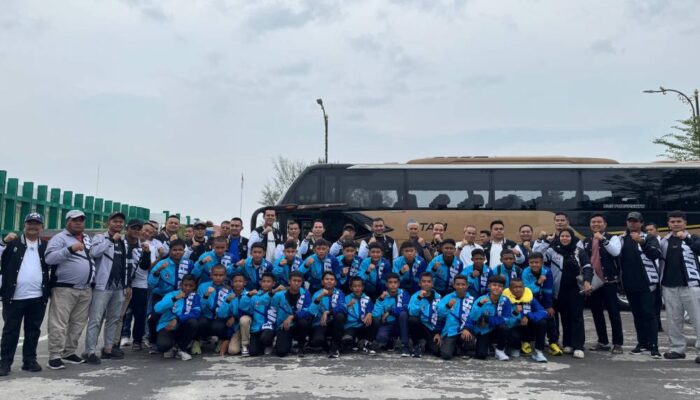 Juara Zona Riau, Tim Persemai U-13 Dilepas untuk Berjuang di Piala Soeratin Nasional