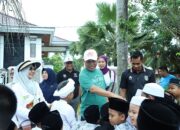 Sambil Berolahraga, Bupati Herman Tinjau Fasilitas Publik di CFD Swarna Bumi Tembilahan