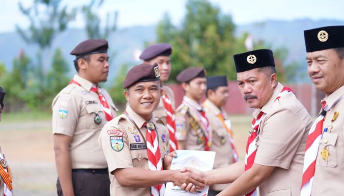 HUT ke-64 Pramuka di Kerinci, Bupati Monadi Ajak Generasi Muda Perkuat Persatuan
