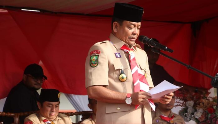 Wabup Syafaruddin Poti Tutup Pesta Siaga Kwarcab Rohul 2025, Rambah Juara Umum