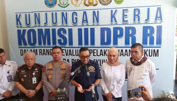 Komisi III DPR RI Apresiasi Langkah Tegas Polda Sumut Dalam Penegakan Hukum Narkotika