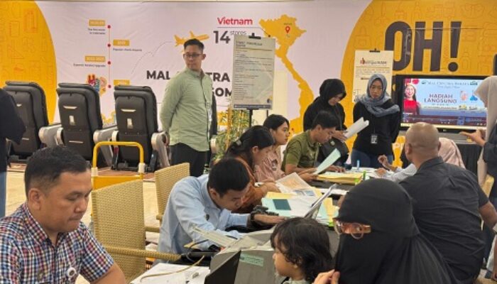 Rayakan Kemerdekaan, Imigrasi Pekanbaru Buka Layanan Paspor di Mall Ciputra Seraya